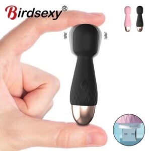 10 Modes Strong Vibration Mini Vibrator Magic Stick USB Charging Massager Clitoris G-Spot Vibrators Sex Toy For Women Adults 18