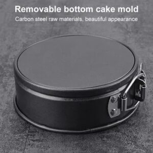 12/14/16/18 CM Removable Bottom Non-Stick Metal Bake Mould Round Cake Pan Bakeware Carbon Steel Cakes Molds Kitchen Accessories