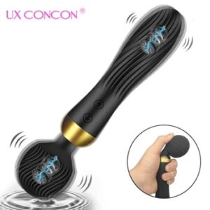 18 Speeds Powerful Dildo Vibrator AV Magic Wand G-Spot Massager Sex Toys for Women Couples Clitoris Stimulate Goods for Adults