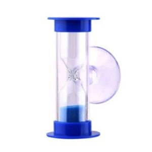 2 Minute Hourglasses Timer With Suction Cup Shower Tooth Brushing Sandglass Timer Child Time Toy Home Decor Xmas Gifts