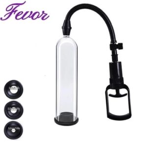 20.5CM Manual Penis Pump Male Penis Enlarger Sex Toys for Men Vacuum Pump Male Masturbation Penile Extender Trainer Adults Sex