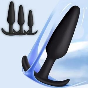 3 Different Size Adult Silicone Butt Plugs Stopper Adult Toy for Men Women Gay Unisex Anal Prostate Masturbating Sex Toy Couples