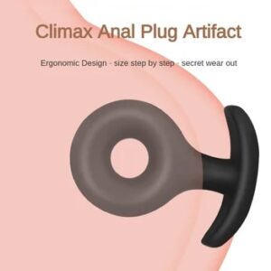 3 Sizes Anal Plug Safe Silicone Round Anal Butt Plug Unisex Wearable Stopper Adults Sex Toys for Men/Women Trainer Massager