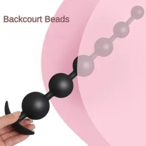 4 Sizes Silicone Anal Beads Anal Plug Butt Plug Pull Beads Dildo Masturbator Anal Dilator Adult Sex Toys For Woman Men Sex Shop