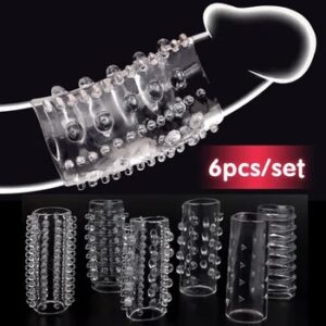 6pcs/set Cock Ring G-spot Stimulate Penis Ring Sex Toys for Men Lock Sperm Delay Ejaculation Cockring Intimate Goods Sex Shop