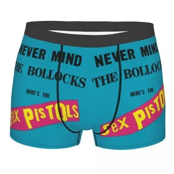 A Dramatic The Sex Pistols Men's Boxer Briefs special Highly Breathable Underpants Top Quality 3D Print Shorts Gift Idea