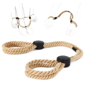 Adjustable Erotic Slave Bdsm Bondage Rope Handcuffs Wrist Flirting Fetish Adults Games Sex Toys For Women No Vibrator Sex Shop