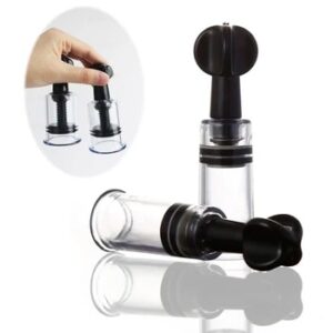 Adult Plastic Nipple Suction Cups Sex Toy Clear Black Rotating Vacuum Twist Breast Sucker Women Men Boobs Enlarger Pump Products