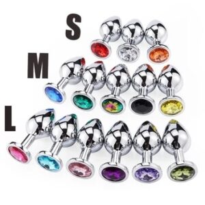 Anal Plug Sex Toys Mini Round Shaped Metal Stainless Smooth Steel Butt Small Tail Female/Male Dildo Intimate Goods