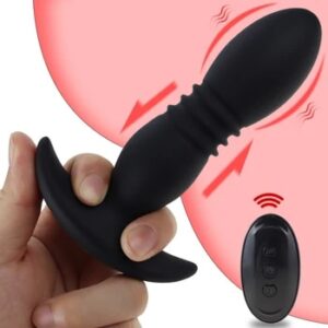 Anal Vibrator Sex toy Wireless Remote Vibrating Male Prostate Massager Silicone Man Butt Plug Stimulate SM toy Delay Ejaculation