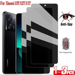 Anti spy Tempered Glass For Xiaomi 13T 11T 12T Pro Privacy Screen Protector Xiomi Mi 12T Pro Global antiespia Pelicula de Cristal Templado Xiaomi 12-T 11-T Pro 5G anti-peeping Protective Film Xiaomi 13 T Pro 5G