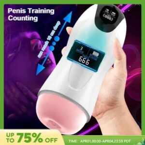 Automatic Male Masturbator Cup Vibration Blowjob Real Vagina Pocket Pussy Penis Oral Sex Machine Toys for Man Adults 18+