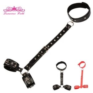 BDSM Bondage Restraints Collar Fetish Sex Products Gags Adult Games Erotic Sex Toys for Woman Couples Slave Neck Handcuffs