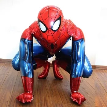 Big 3D Spiderman iron Man Captain America Balloons Superhero Globos Children's Party Avengers Birthday Decorations Kid Toy Gifts