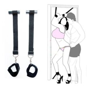 Bondage Restraint Sex Hanging On Door Swing Handcuffs Shackles On The Door Swing Fetish Sex Toys For Women Men Adult Games