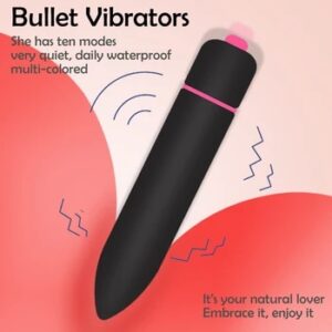 Female Masturbation 10 Speed Vibrator for Woman Bullet Vibrators G-Spot Vibrator Clitoris Stimulator Dildo Silicone Sex Toys