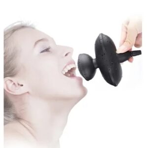 Flexible Sizes Silicone Mouth Gag BDSM Ball Accessory Plug Inflatable with Detachable Pump for Erotic Restraint Sex Game Play