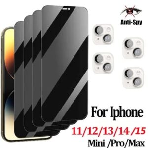 For iPhone 15 14 pro privacy tempered glass for iphone 15 14 13 12 11 pro max iphone14 iphone13 iphone12 iphone 15 pro anti spy screen protector iphone 14pro