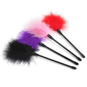 Fun Feather Supplies Sm Feather Brush Tease Stick Couples Men And Women Sex Accessories Multi-color Optional