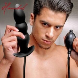 Hannibal Expand Inflatable Anal Plug Huge Butt Plug Stimulate Sex Toy For Women/Men Masturbators Prostate Massager Big Anal Toys