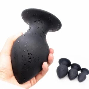 Heavy Prostate Massager Squeezable Huge Butt Plug with Sucker Silicone Soft Anal Plug Speculum Anus Anal Sex Toys for Women Men