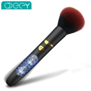 Makeup Brush G Spot Vibrator Sex Toys Powerful Vibrating Vagina Nipple Orgasm Stimulator USB Wireless Charging AV Stick Massager