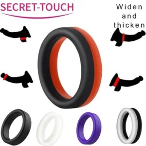 Male Lock Essence Penis Rings Widen Thicken Chastity Device Cock Ring Delay Ejaculation For Male Couple Masturbator Adult Sex