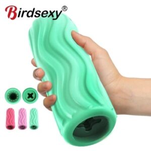 Male Masturbator Cup Soft Pussy Sex Toys Realistic Vagina Adult Endurance Exercise Sex Products Vacuum Pocket Pussy Cup for Men