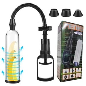 Male Penis Pump Manual Penis Enlarger Enhancement Erection SexToys For Man Vacuum Pump Big Dick Trainer Male Lasting Masturbator