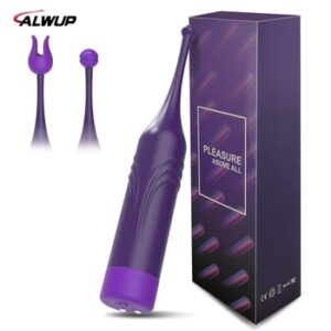 Mini Powerful G Spot Squirt Vibrator Clitoris Stimulator Adult Sex Toys for Women Couples 18 Clitoral Toys with 2 Hats Products