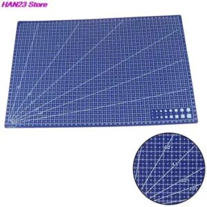 New 1Pcs A3 PVC Rectangular Grid Line Cutting Mat DIY Tool 45cm x30cm and 30x22cm