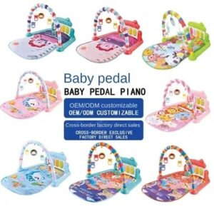 New Hot Selling Baby Toys Music Pedal Piano 0-1 Year Old Newborn Piano Game Pad Christmas Gift Mother and Child Supplies