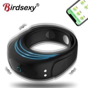 Newest Adjustable Vibrating Cock Ring for Men Masturbator Penis Ring Vibrator Male Delayed ejaculation Sex Toys for Man Cockring