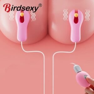 Nipple Vibrator Clamp for Women Breast Massage Nipple Clamp Enhancer Nipple Stimulator Sex Toys Couples Female Adult Supplies