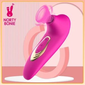 Norty Bonie Min Portable Rose Clit Suction Vibrator Clitoral Sucker Nipple G Spot Sucking Blowjob Masturbator Sex Toys For Women