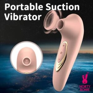 Norty Bonie Oral Suction Vibrator 5 Speeds Sucking Vibration Sex Toys for Women Nipple Clitoral Stimulator Female Masturbation