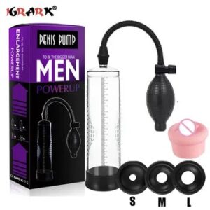 Penis Extender Pump Cock Enlargement Dick Trainer Male Masturbator Vacuum Pump Sex Toys for Men Adult Couples Sexy Products