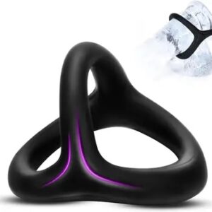 Penis Ring Silicone Semen Lock Ring Ejaculation Delay High Elasticity Time Lasting Cock Ring Sex Toy for Couples Adult 18+