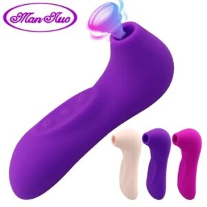 Powerful Clit Sucker Vibrator Tongue Vibrating Nipple Sucking Blowjob Clitoris Stimulator Etotic Sex Toys for Women Masturbator