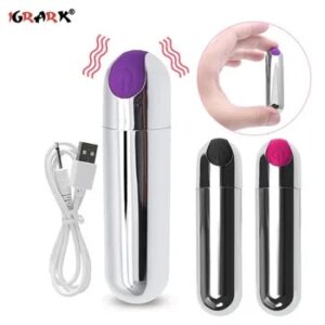 Powerful Mini Bullet Vibrator Clitoris Stimulator Vagina Massage G Spot Dildo Vibrator Adult Sex Toys for Women Masturbation Gay