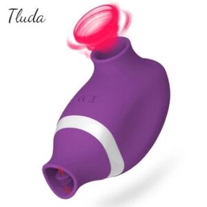 Powerful Sucking Vibrator for Women Clit Sucker Clitoris Stimulator Oral Tongue Blowjob Pussy Licking Sex Toys for Adults 18