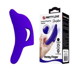 Pretty love Rechargable Finger Vibrator for women G Soit Stimulation Sex Toys For Women Massage Vibrating Adult Sex Product