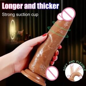 Realistic Silicone Dildo Huge Sucker Soft for Women Masturbator Female Vagina Massage Anal Plug Sex Product 18+