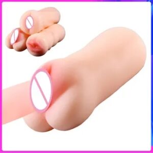 Male Masturbator Sex Toy For Man Soft Realistic Vagina Pocket Silicone Artificial Vagina Masturbation Cup Adult Sex Toy For Men