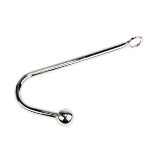 Sexy Hook Stainless Steel 30mm Anal Beads Butt Plug For Women Vaginal Anus Dilator Men Prostate Massager Sex Toys Adult 18 Games