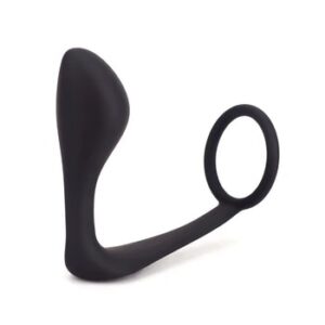 Silicone Anal Plug Butt Plug Male Prostate Massager Cock Stimulator with Penis Ring Masturbation Buttplug Adults Sex Toy for Men