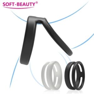 Silicone Double Penis Ring Delay Ejaculation Cock Rings Male Dick Erection Erotic Rings Lock Sperm Enlargement Sex Toys for Men