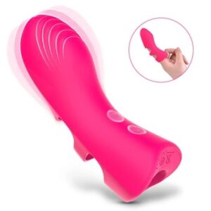 Silicone Finger G Spot Vibrator Sex Toys For Women Masturbation Clitoris Massage 10 Modes Vibrating Egg Couples Flirting Games