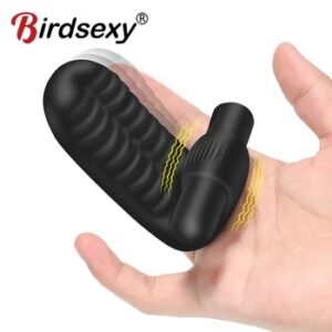 Silicone Finger Vibrator For Women Clit Stimulator G-spot Vibrator Clitoral Stimulation Massager Female Masturbation Sex Product