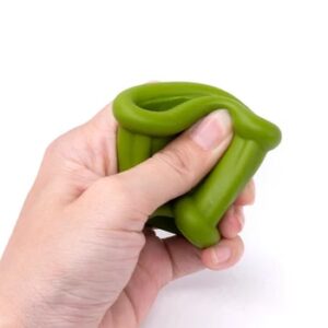 Soft silicone Ball Stretcher Scrotum Penis Bondage cock Ring Male Ejaculation Delay time Black Stretchable BDSM Sex Toys for man